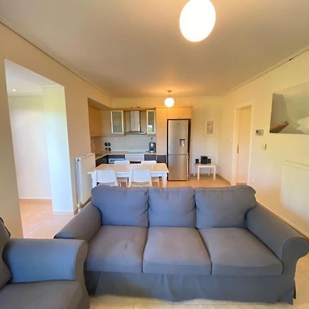 Cozy 2 Room Apartment With Garden Near Athens Air-Port Artemida  Luaran gambar