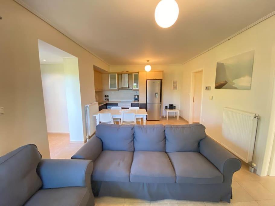 Cozy 2 Room Apartment With Garden Near Athens Air-Port Artemida  Luaran gambar