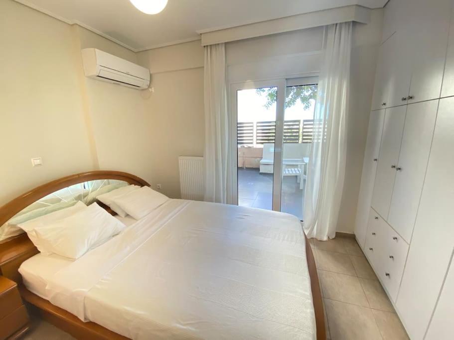 Cozy 2 Room Apartment With Garden Near Athens Air-Port Artemida  Luaran gambar