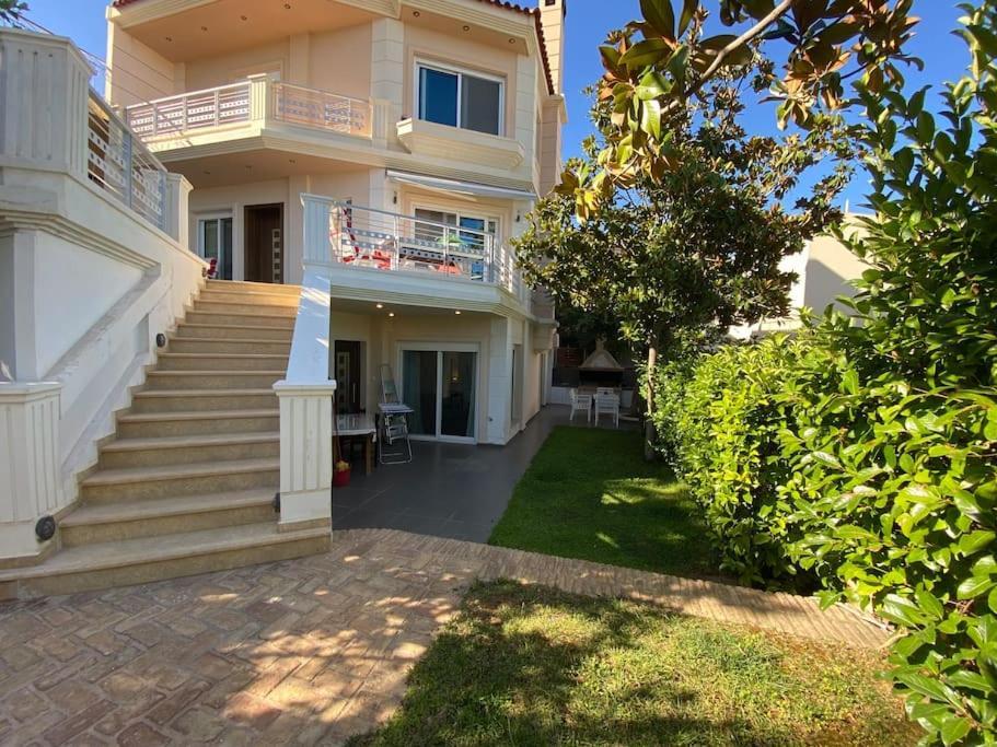 Cozy 2 Room Apartment With Garden Near Athens Air-Port Artemida  Luaran gambar